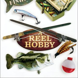 Paper House Productions STDM-0005E 3D Cardstock Stickers, Fishing