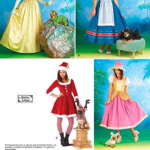 Simplicity Sewing Pattern 2827 Misses and Dog Costumes, HH (6-8-10-12)