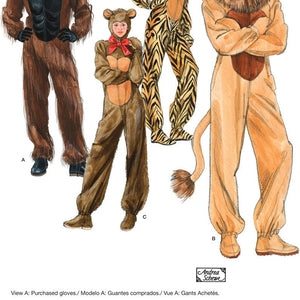 Simplicity Sewing Pattern 2853 Adult Costumes, A (XS-S-M-L-XL)