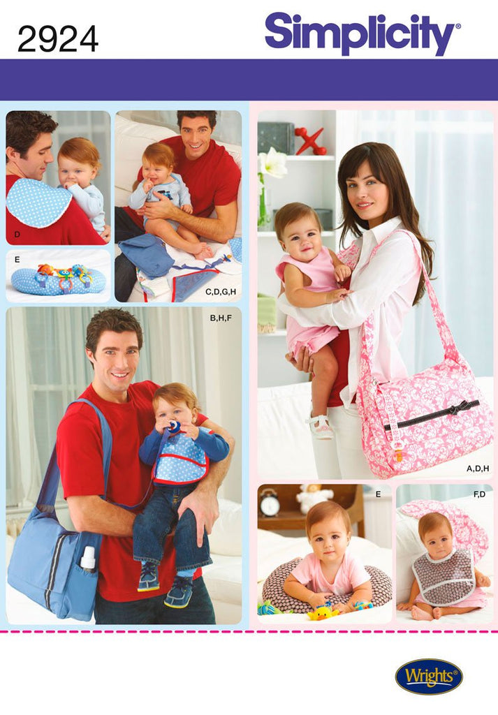 Simplicity Sewing Pattern 2924 Accessories, One Size