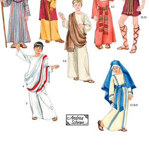 Simplicity Sewing Pattern 2976 Boy and Girl Costumes, A (XS-S-M-L)