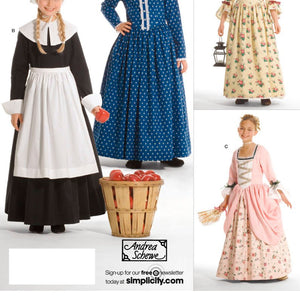 Simplicity Sewing Pattern 3725 Child and Girl Costumes, K5 (7-8-10-12-14)