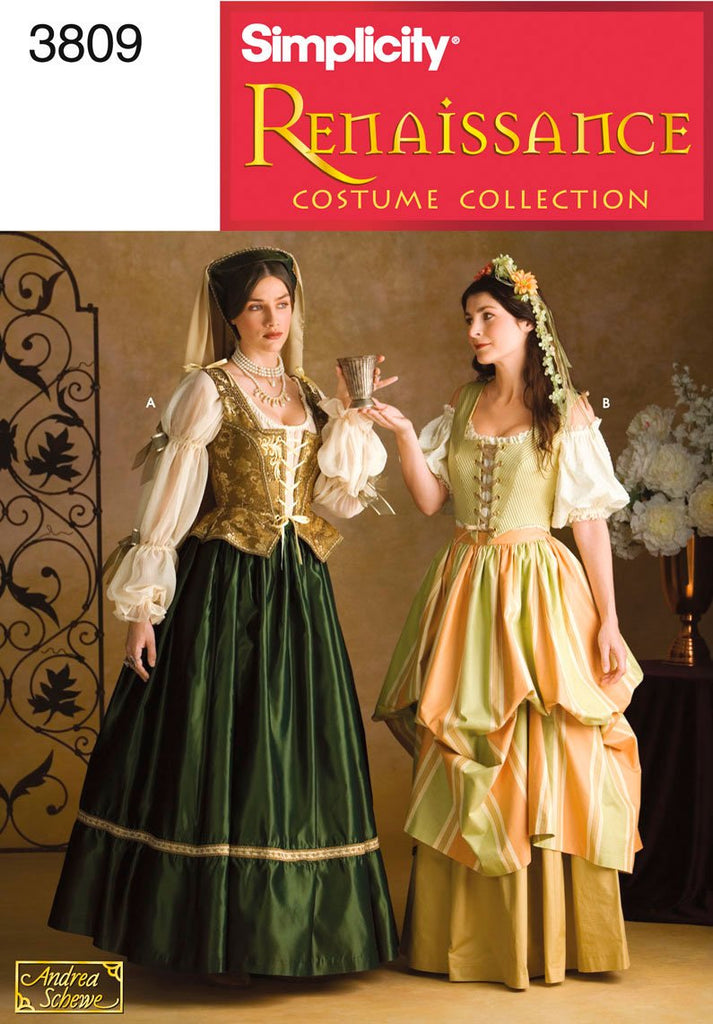 Simplicity Sewing Pattern 3809 Misses Costumes, N (10-12-14)