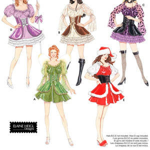 Simplicity Sewing Pattern 4046 Misses Costumes, RR (14-16-18-20)