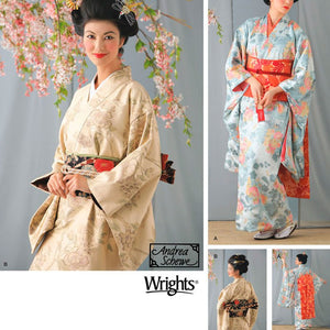 Simplicity Andrea Schewe Pattern 4080 Misses Japanese Geisha Costume Sizes 6-8-10-12