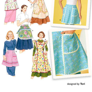Simplicity Sewing Pattern 4282 Aprons, A (S-M-L)