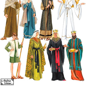 Simplicity Sewing Pattern 4795 Misses, Men and Teen Costumes, A (XS-S-M-L-XL)