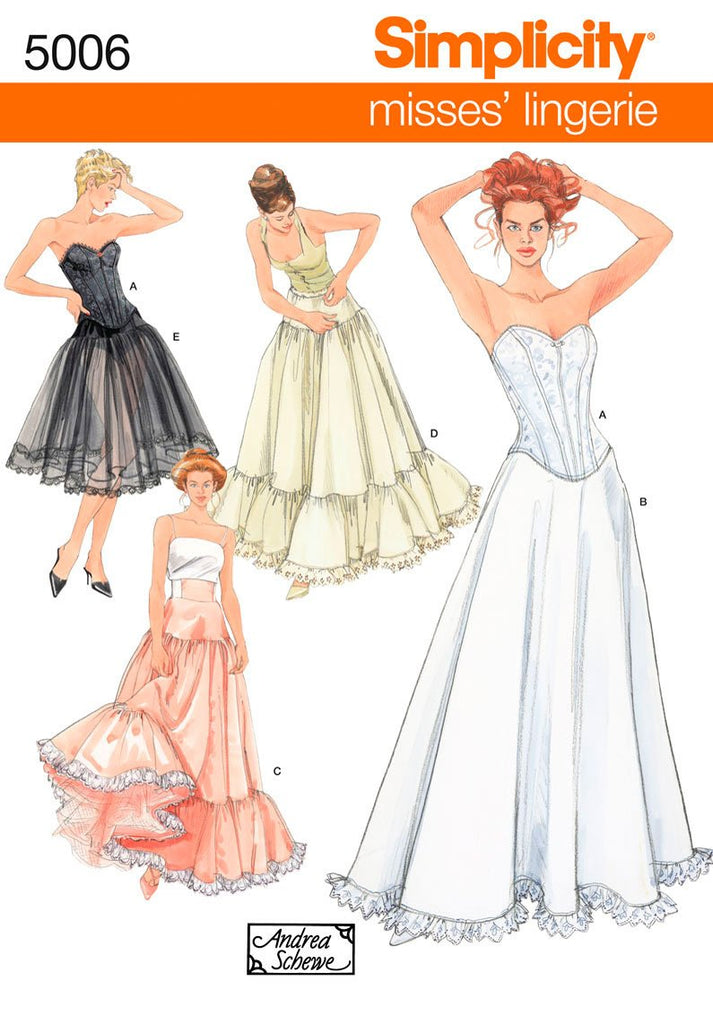 Simplicity Sewing Pattern 5006 Misses Costumes, RR (14-16-18-20)