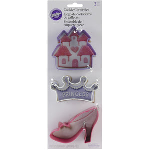 Wilton Princess Cookie Cutter Set, 3-Piece