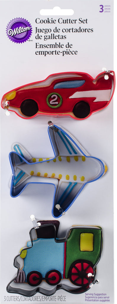 Wilton 2308-0946 Transportation Cutter Set, Set of 3