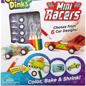 Shrinky Dinks Mini Racers Activity Set