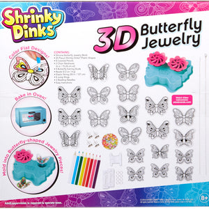 Shrinky Dinks 3D Butterfly Jewelry Kit