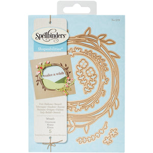 Spellbinders S4-572 Shapeabilities Woodland Wreath Etched/Wafer Thin Dies