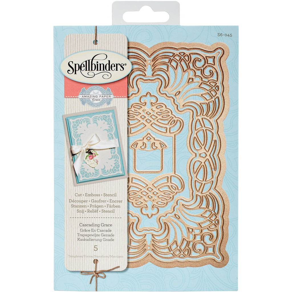 Spellbinders Die-Cut, Cascading Grace - S6045