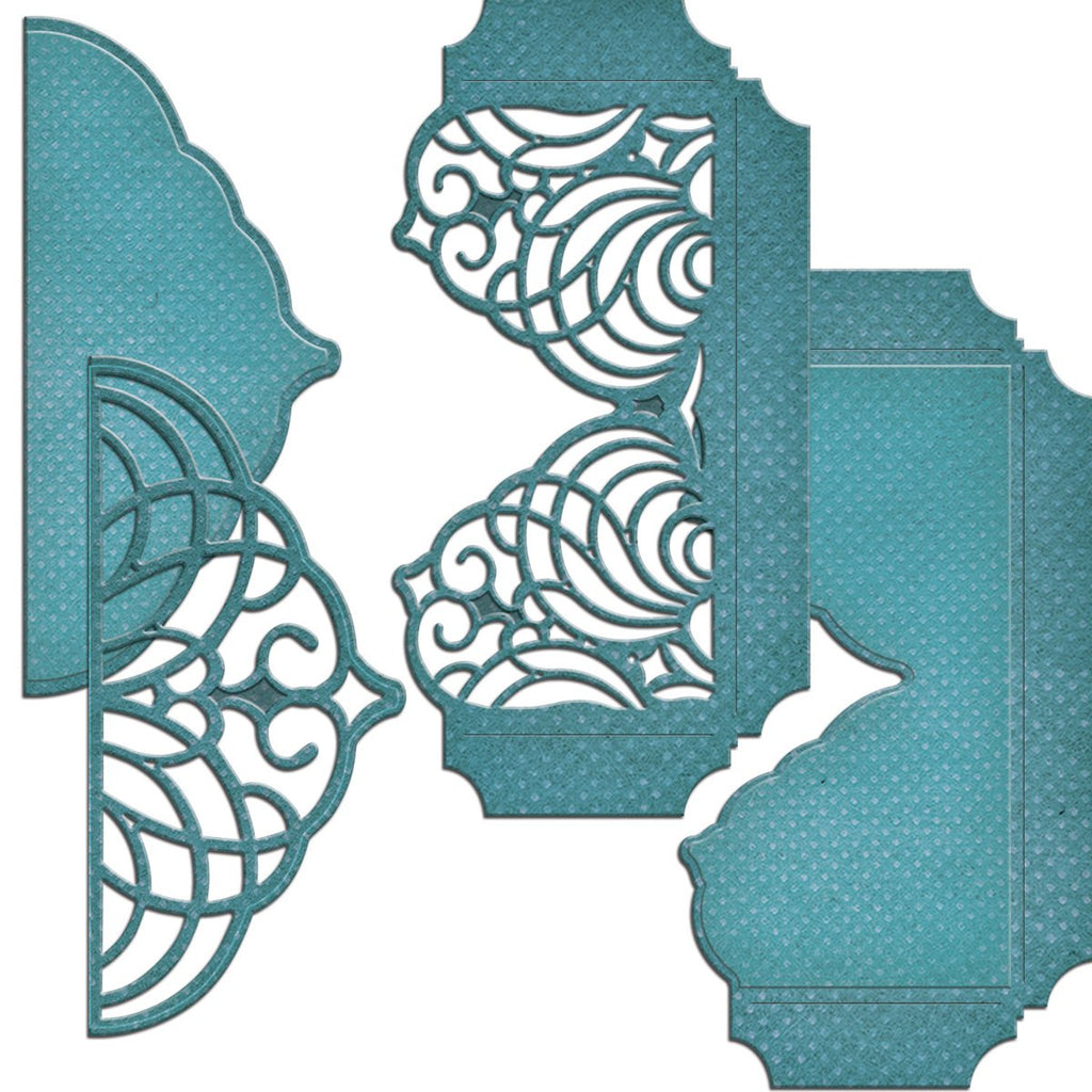 Spellbinders S6-046 Shapeabilities Amazing Paper Grace Cascading Grace Pocket Etched/Wafer Thin Dies