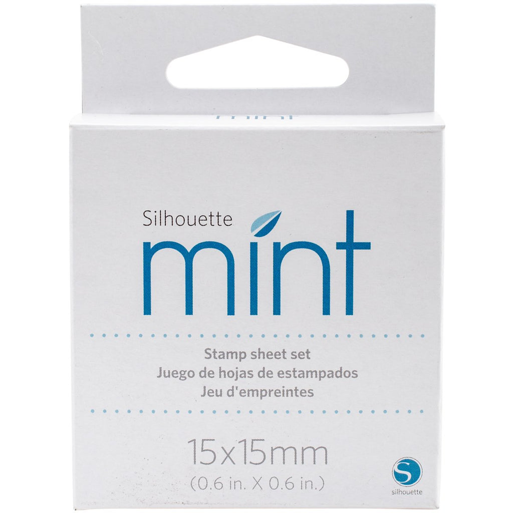 Silhouette Mint Stamp Sheet Set, XX-Small