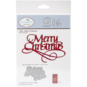 Quietfire Wafer Thin Metal Die-Merry Christmas