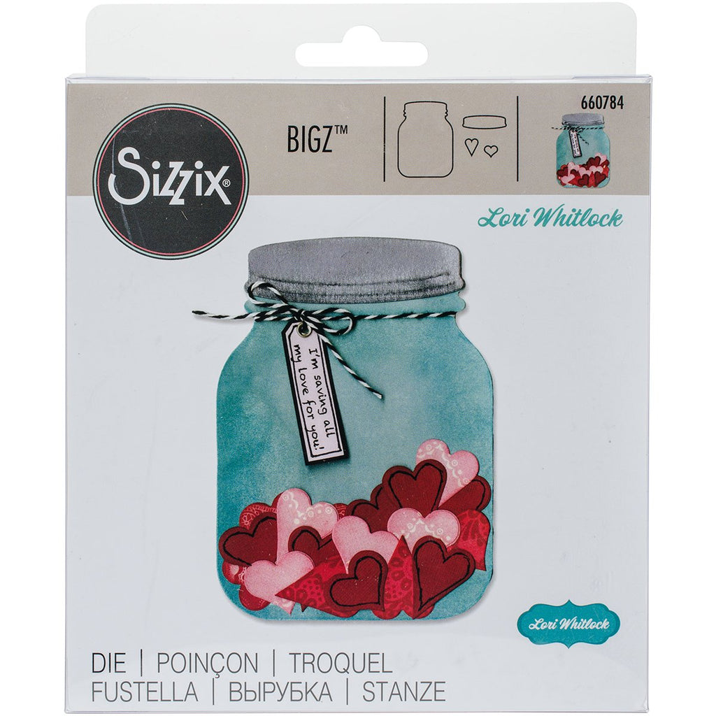 Sizzix Bigz Die Jar #2 by Lori Whitlock