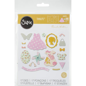 Sizzix Thinlits 17 Die Set Party Dress by Brenda Walton