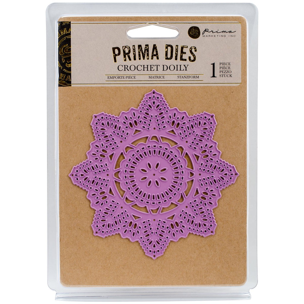Prima Marketing 655350584054 Crochet Doily Scrapbooking Dies