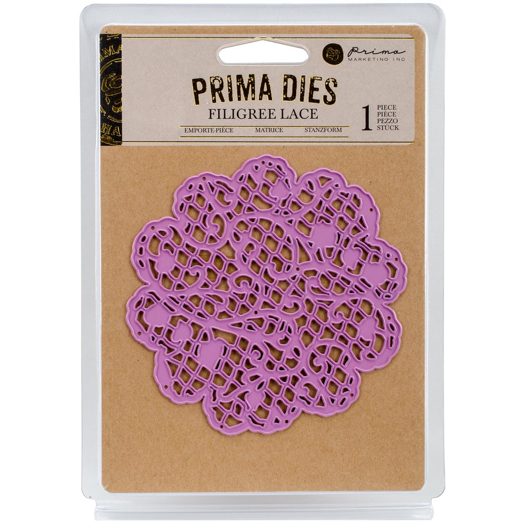 Prima Marketing 655350584061 Filigree Lace Scrapbooking Dies