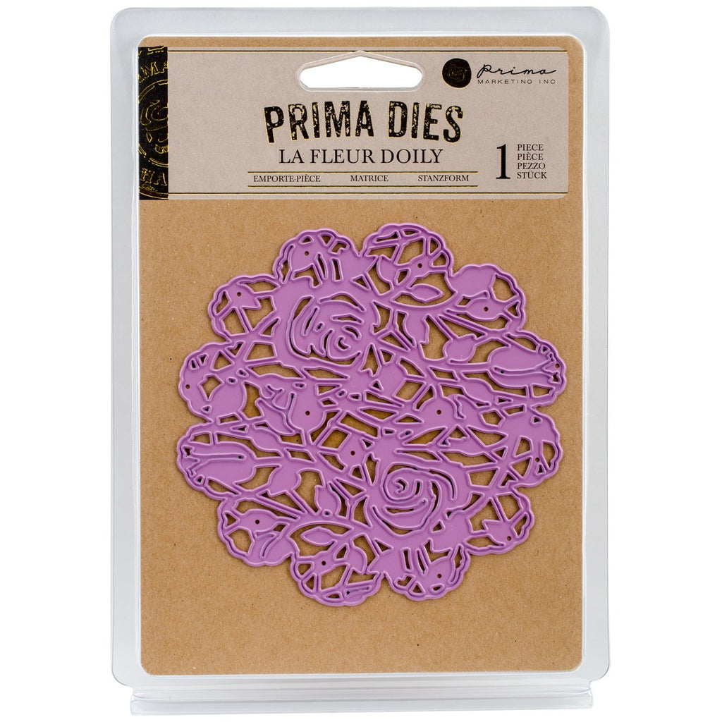Prima Marketing 655350584078 La Fleur Doily Scrapbooking Dies
