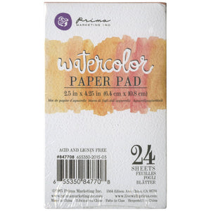 Prima Marketing Watercolor Paper Pad"2