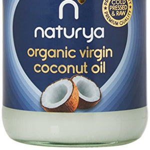 Naturya Raw Organic, Cold Pressed, Virgin Coconut Oil 500ml