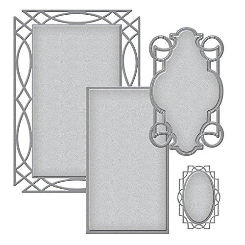 Spellbinders Nestabilities Intertwined Etched Dies, Brown