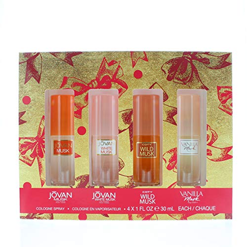 Jovan Cologne Spray Collection, 30 ml, Pack of 4