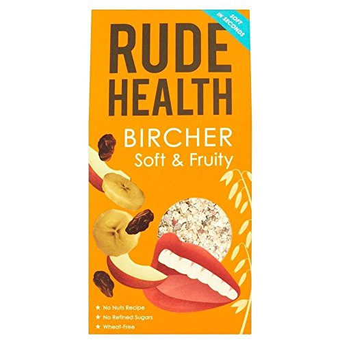 Rude Health Bircher - Soft & Fruity Muesli 450g X 3 (Pack of 3)
