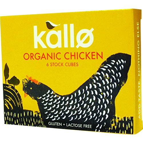 Kallo Organic Chicken Stock Cube 66 g (Pack of 15)