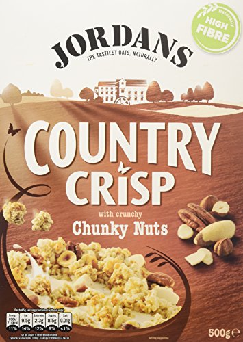 Jordans Country Crisp Four Nut 500g (PACK OF 3)