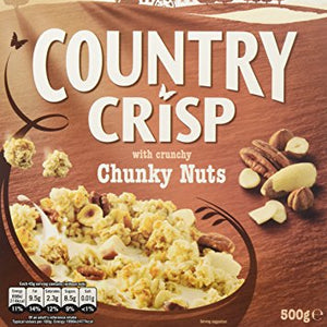 Jordans Country Crisp Four Nut 500g (PACK OF 3)