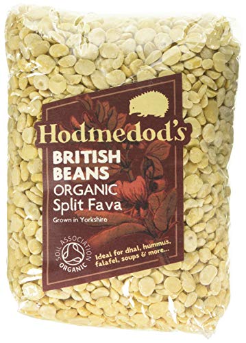 Hodmedods Organic Split Fava Beans, 500 g