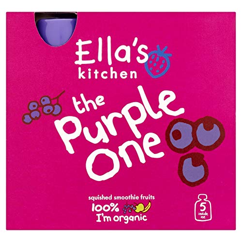 Ellas Kitchen Organic Fruit Smoothie the Purple One, 450g (Pack of 5)