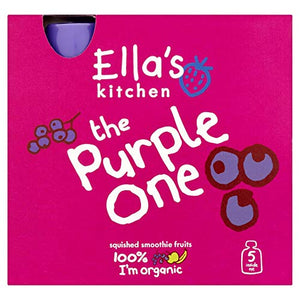 Ellas Kitchen Organic Fruit Smoothie the Purple One, 450g (Pack of 5)