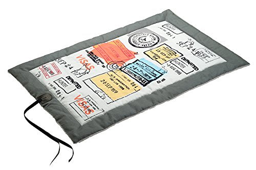 Dog Blanket Travel Blanket Kanada 80X120 Cm Grey/Multicolor | Hunter