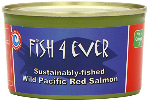 Fish 4 Ever Wild Alaskan Pink Salmon 213 g (Pack of 6)