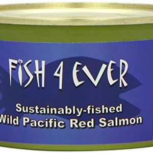 Fish 4 Ever Wild Alaskan Pink Salmon 213 g (Pack of 6)