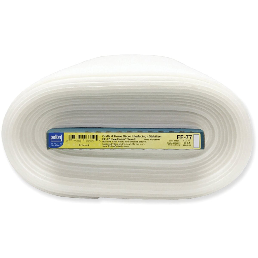 Pellon FF77 Flex Foam Sew In Stabilizer 20in x 10yd