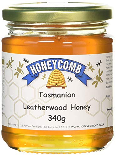 Honeycomb Tasmanian Leatherwood Clear Honey, 340 g