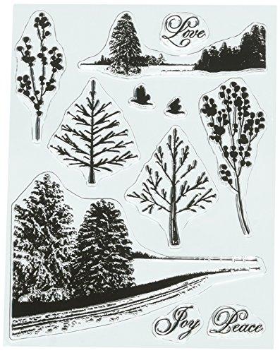 Penny Black Series Clear Stamp Set 30-450 Peaceful Winter