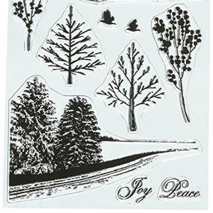 Penny Black Series Clear Stamp Set 30-450 Peaceful Winter