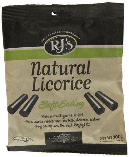 Rj's Natural Soft Eating Licorice, 300g
