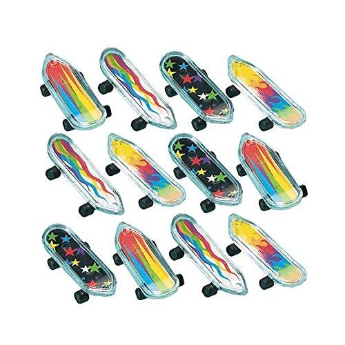 Party Favors 12/Pkg-Finger Skateboards
