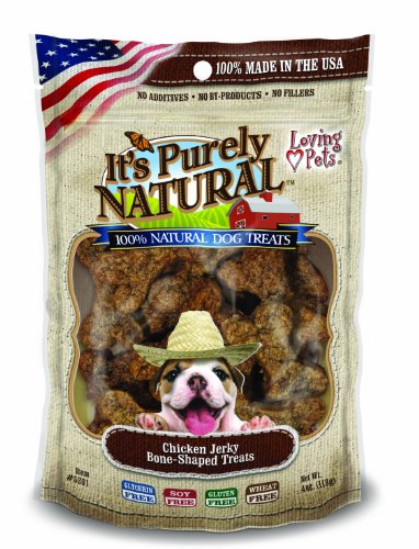 It'S Purely Natural 113G Chicken Jerky Bone-Shaped Treats | Loving Pet Products