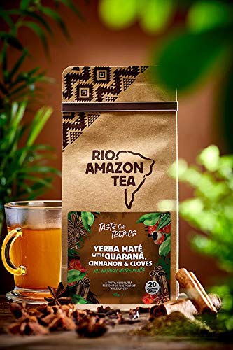 Rio Amazon Yerba Maté with Guaraná, Cinnamon and Cloves Tea 20 Bags