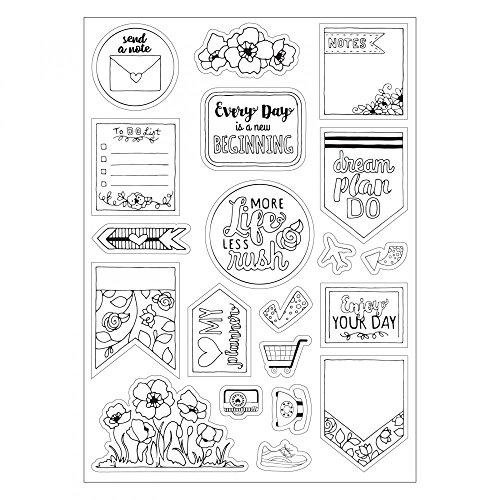 Sizzix Coloring Stickers 662012 Planner