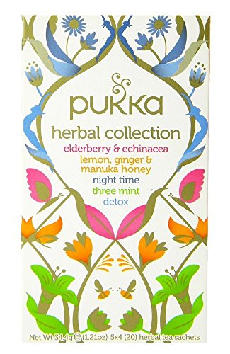 Pukka Tea - Herbal Collection - (Pack of 2) 34.4g net Weight Each